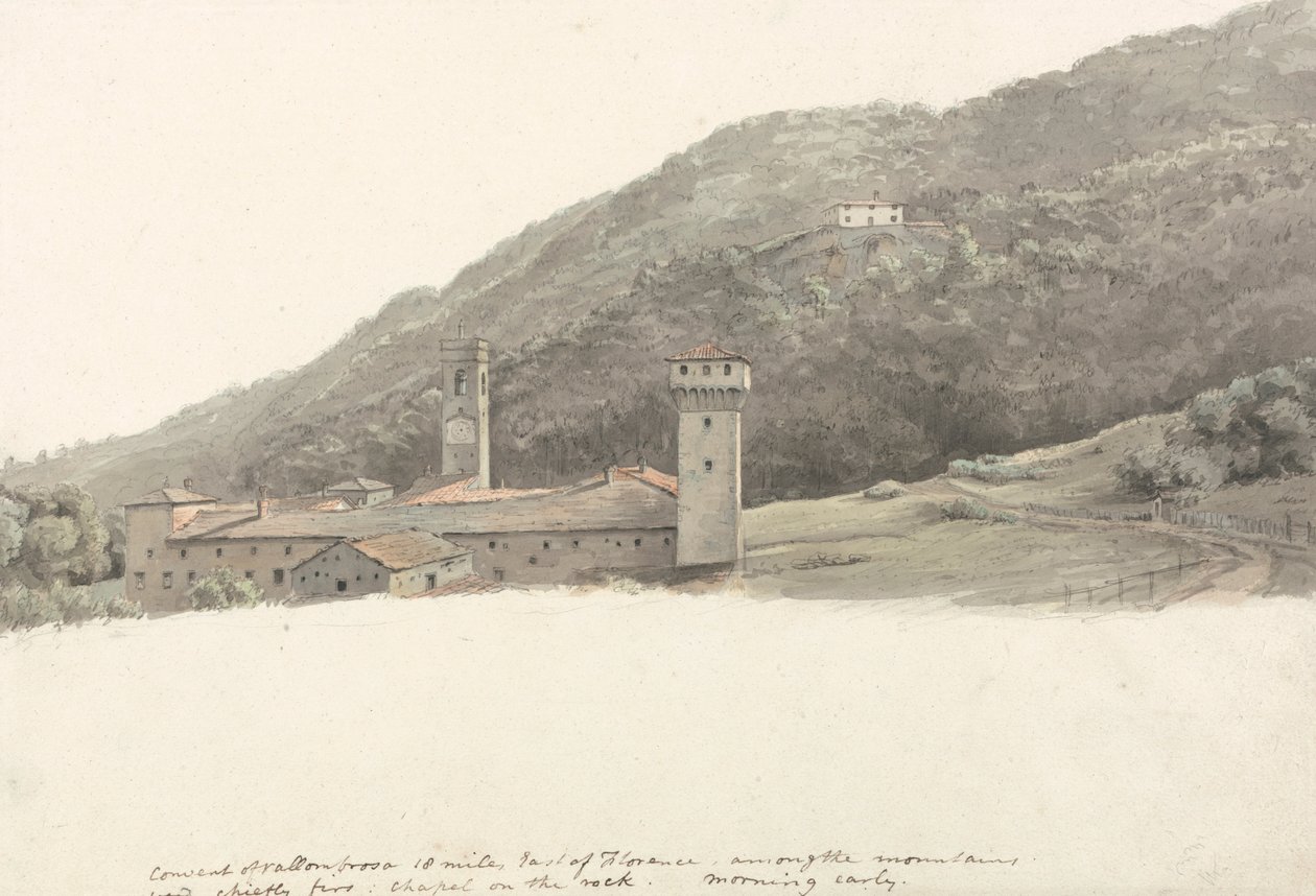 Vallombrosa Manastırı by Thomas Smith of Derby