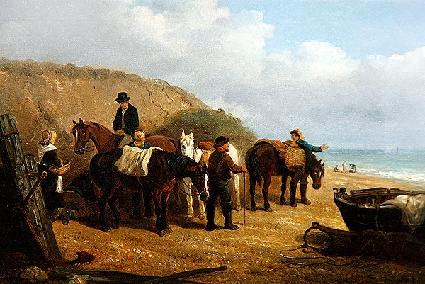 Yakalamayı Beklerken (tuval üzerine yağlı boya) by Thomas Smythe