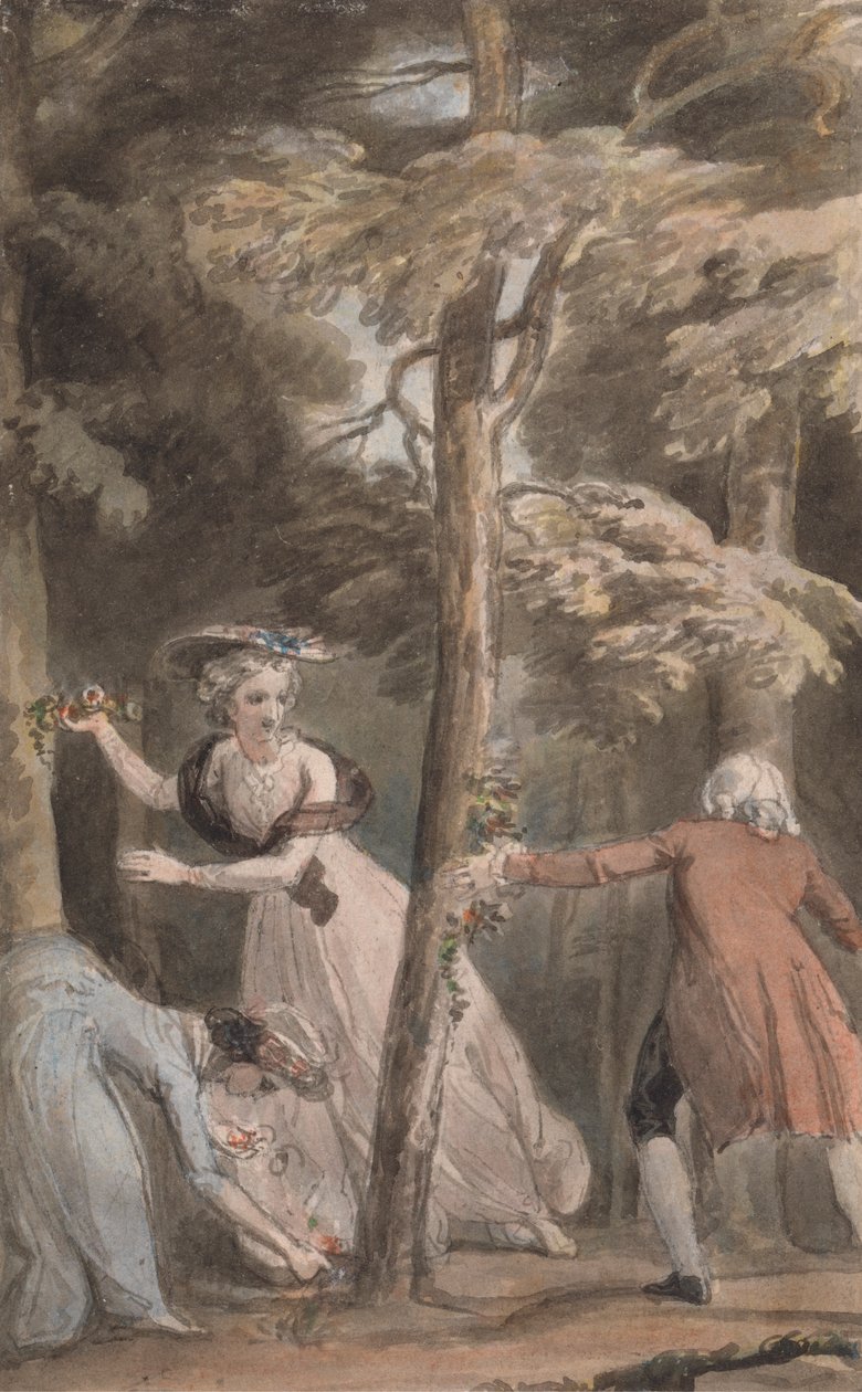 Erdemli Öksüze İllüstrasyon by Thomas Stothard