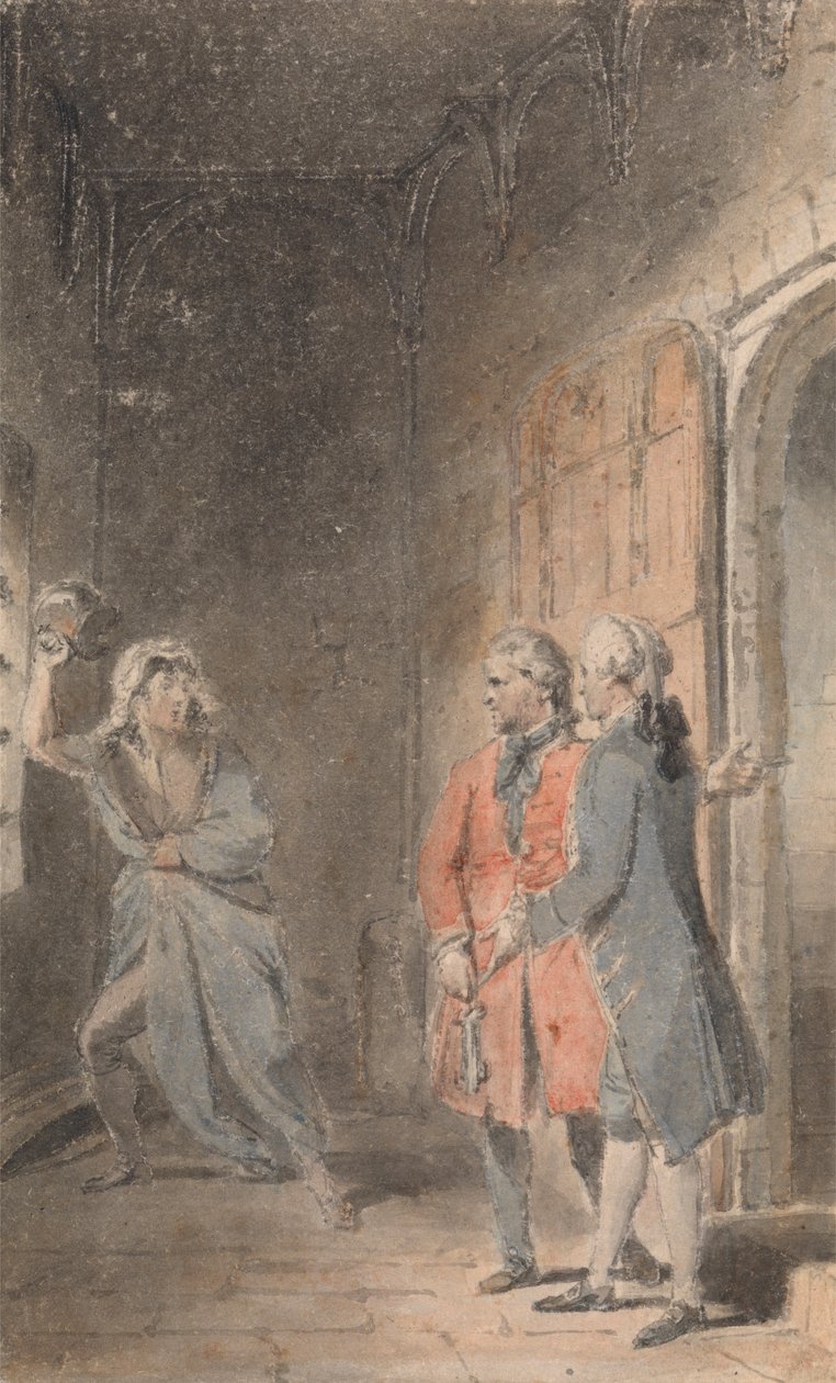 Erdemli Öksüze İllüstrasyon by Thomas Stothard