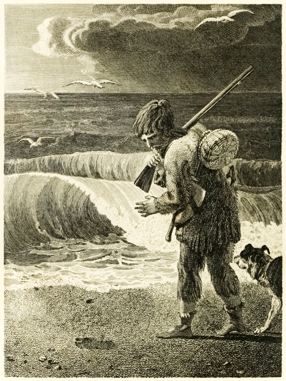 ?Robinson Crusoe Bir Adamın Ayağının İzini mi keşfetti? ?Robinson Crusoe
