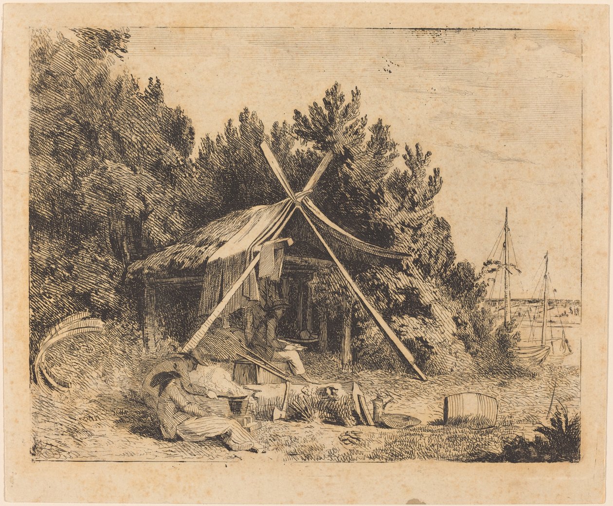 Stothard Kampı, Blake, Ogleby by Thomas Stothard