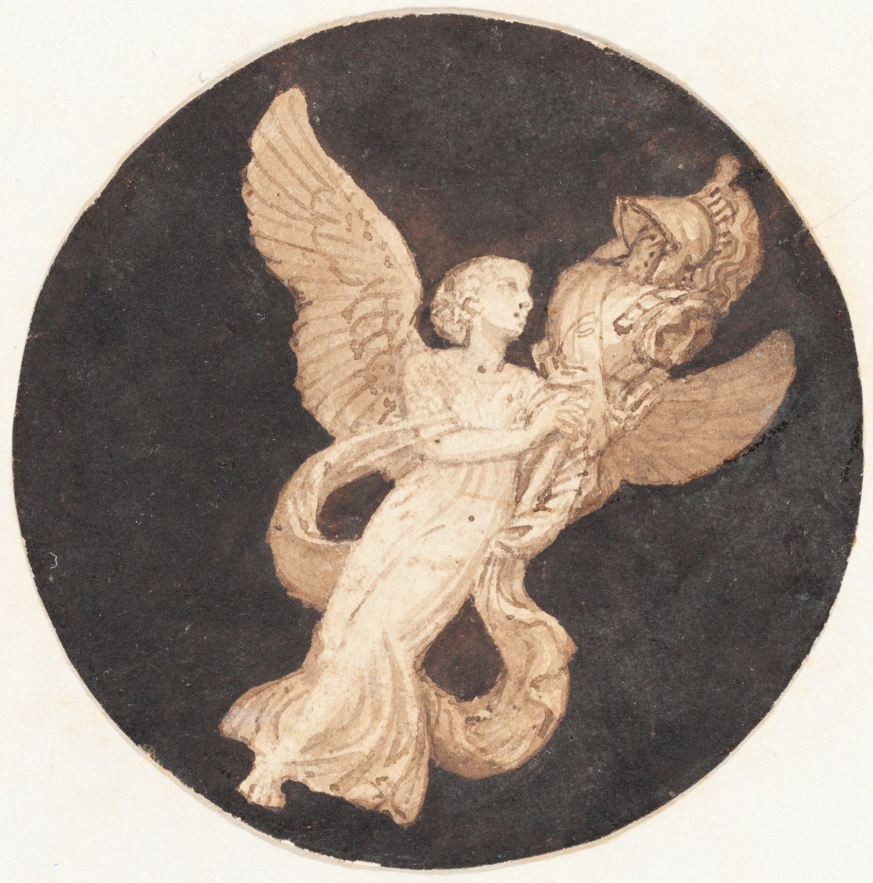 Başlık Sayfası için Vinyet: "Kanatlı Zafer" by Thomas Stothard