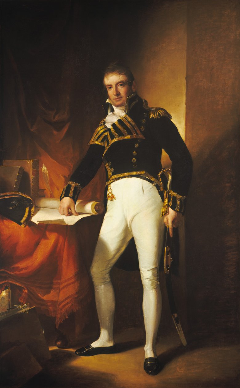 Kaptan Charles Stewart, 1811-1812. by Thomas Sully
