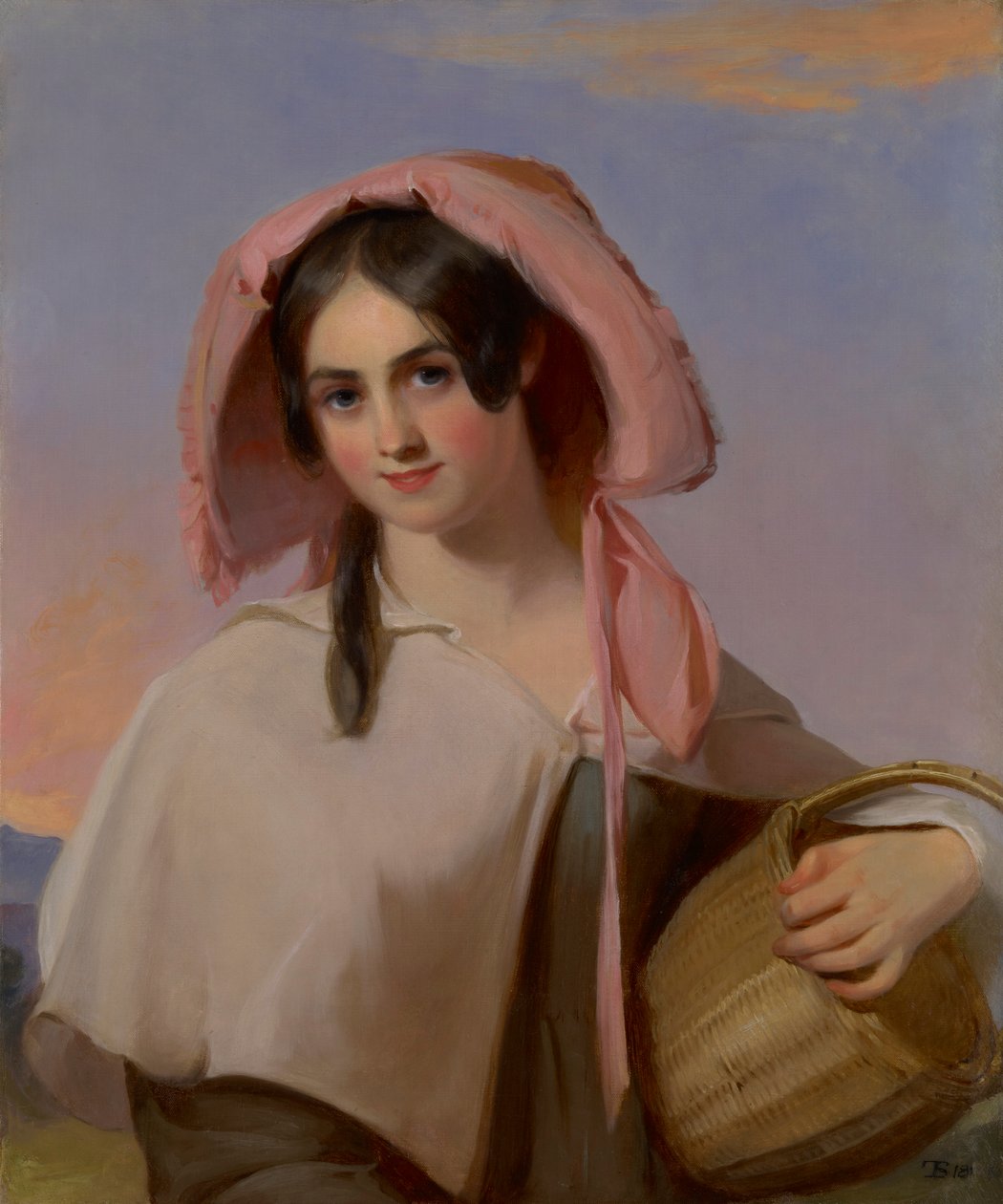 Elizabeth Huddell Cook (daha sonra Elizabeth Huddell Cook Bache, 1815) by Thomas Sully