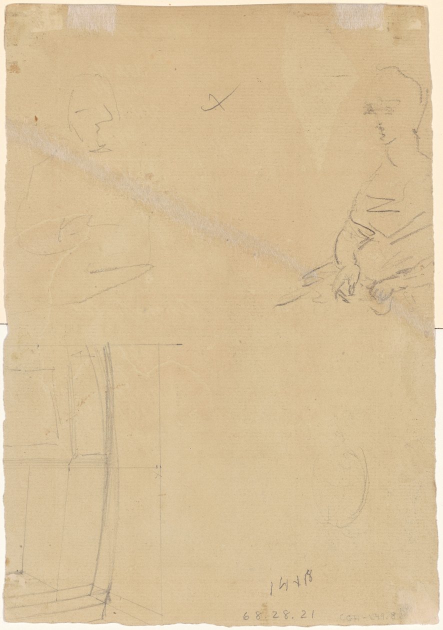 Şekil Çalışmaları [verso] by Thomas Sully