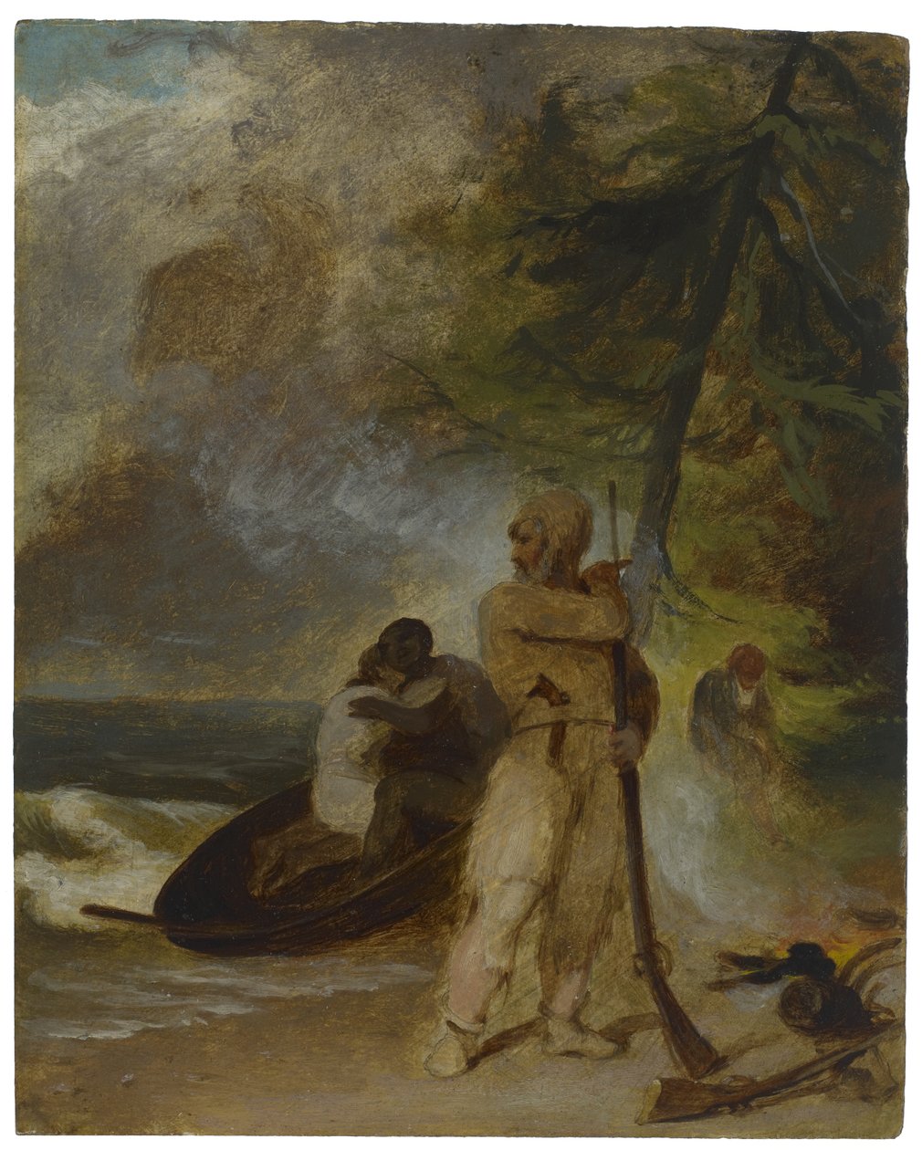 Cuma Baba Kurtarıldı, c.1856 by Thomas Sully