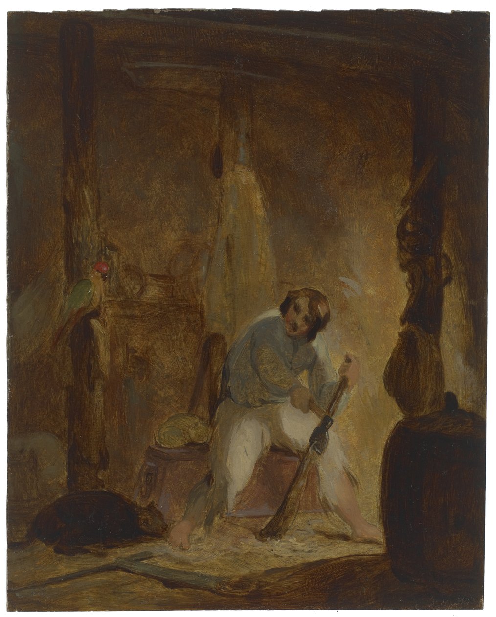 Mağarasında, c. 1856 by Thomas Sully