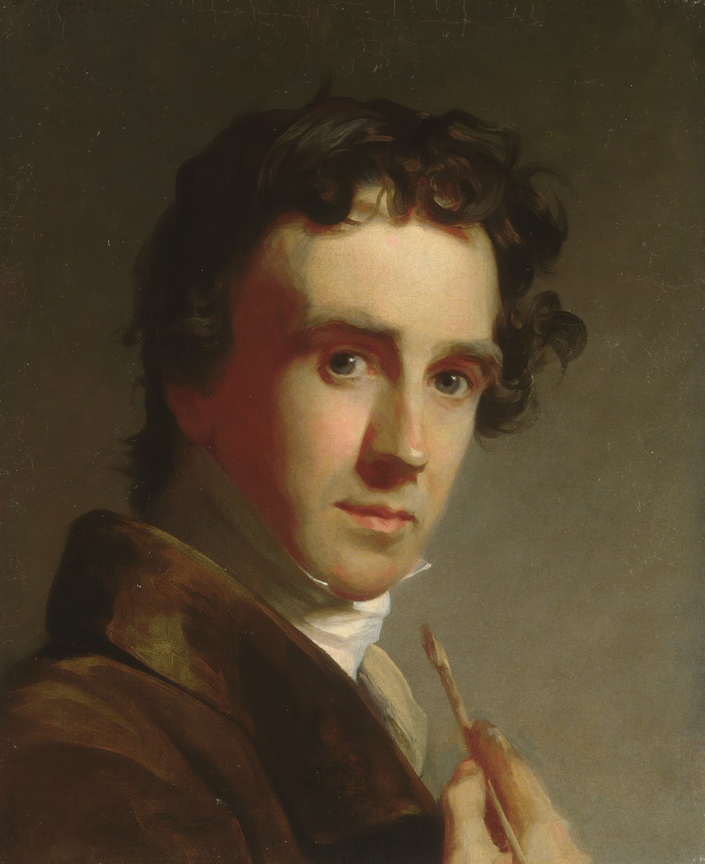 Sanatçının Portresi, 1821. by Thomas Sully