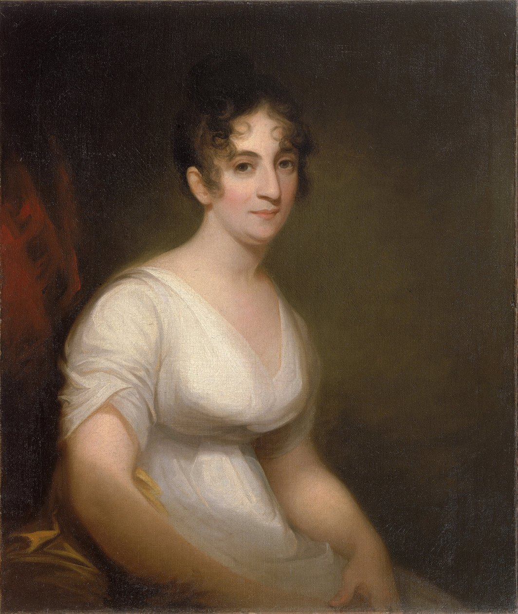 ""Sally Etting"" Thomas Sully Tarafından Roma Modası Tablosunda Genç Kadın by Thomas Sully
