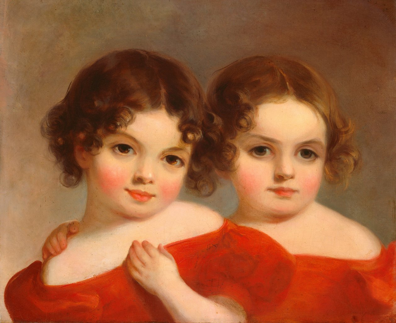 Leland Sisters, c. 1830. by Thomas Sully