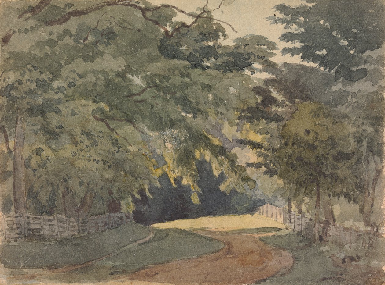 Ağaçlı Yol by Thomas Sully