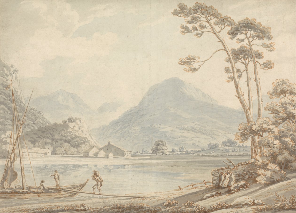 Ambleside'da Manzara by Thomas Sunderland