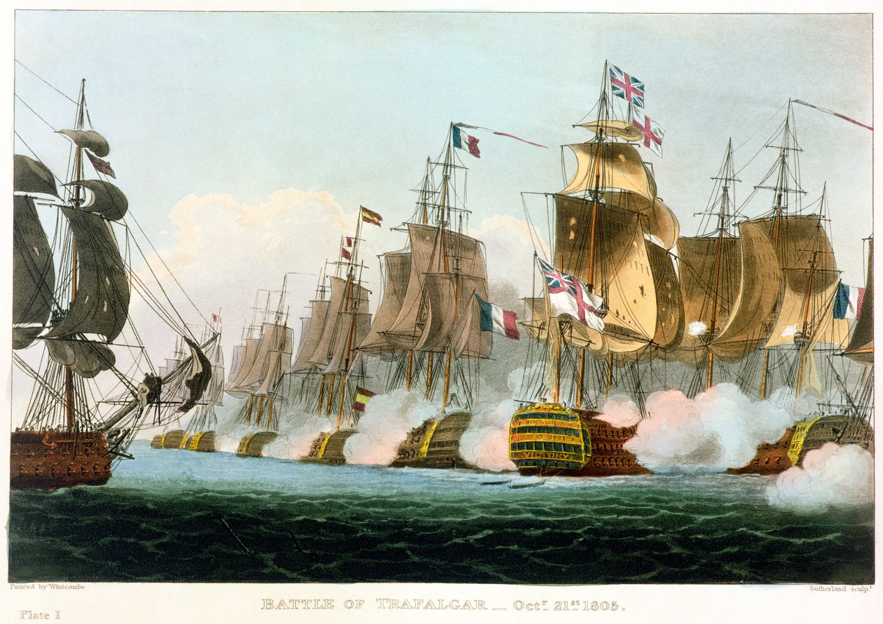 Trafalgar Savaşı, 21 Ekim 1805 1816 by Thomas Sutherland