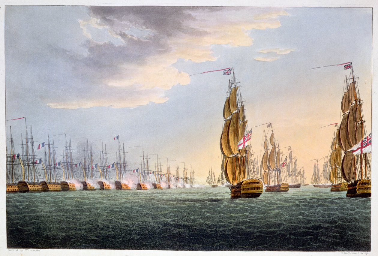 Nil Savaşı, 1 Ağustos 1798 1816 by Thomas Sutherland