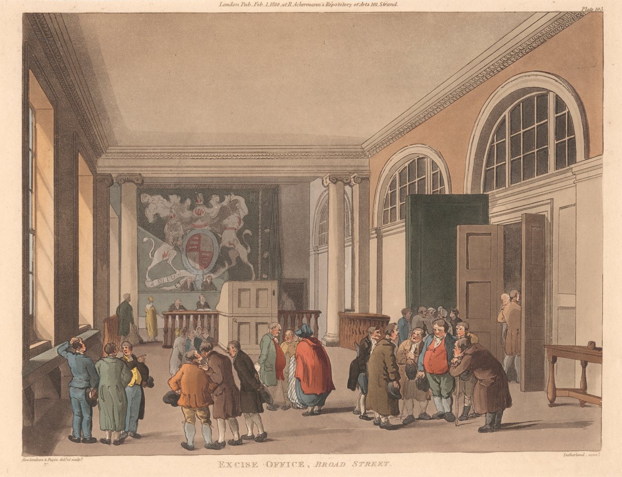 Vergi Dairesi, Broad Street by Thomas Sutherland