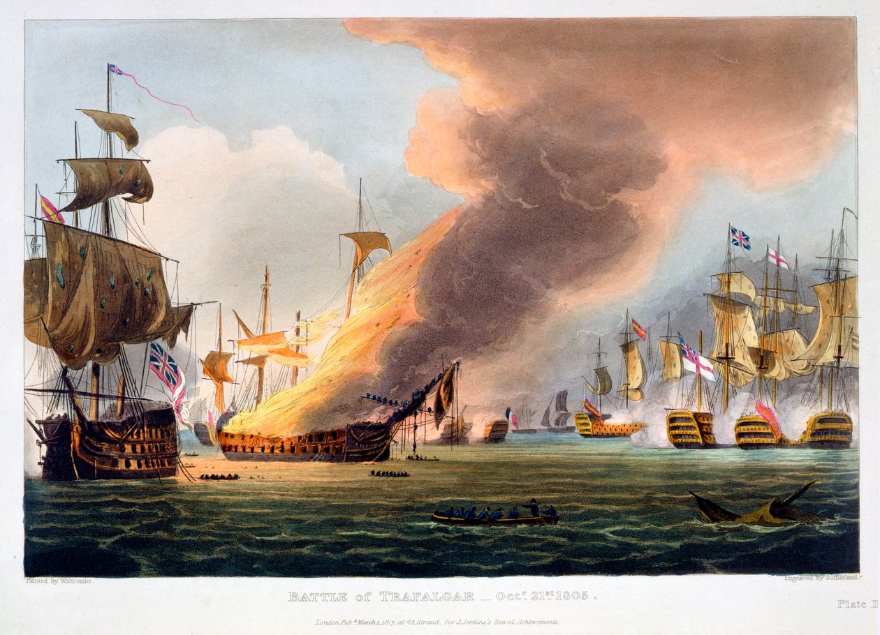 Trafalgar Savaşı, 21 Ekim 1805 1816 by Thomas Sutherland