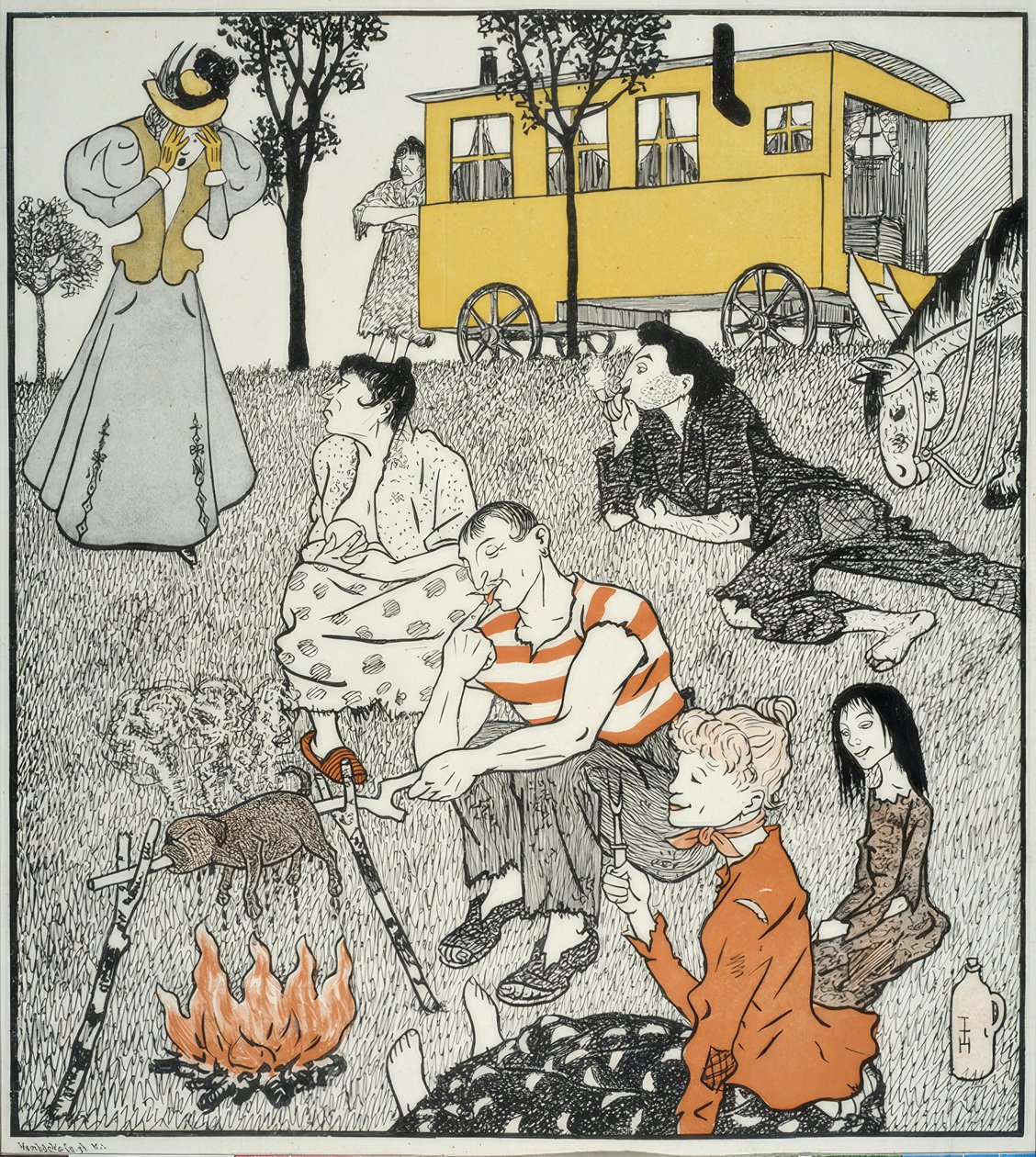 Yeniden birleşme. / Oh Puzzi, seni böyle bulmam lazım! by Thomas Theodor Heine