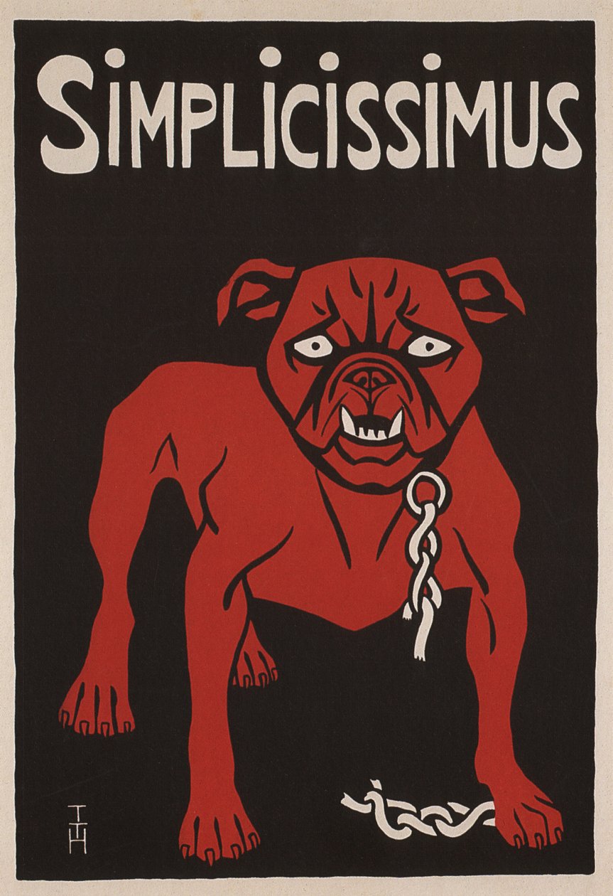 Basitlik, 1896 by Thomas Theodor Heine