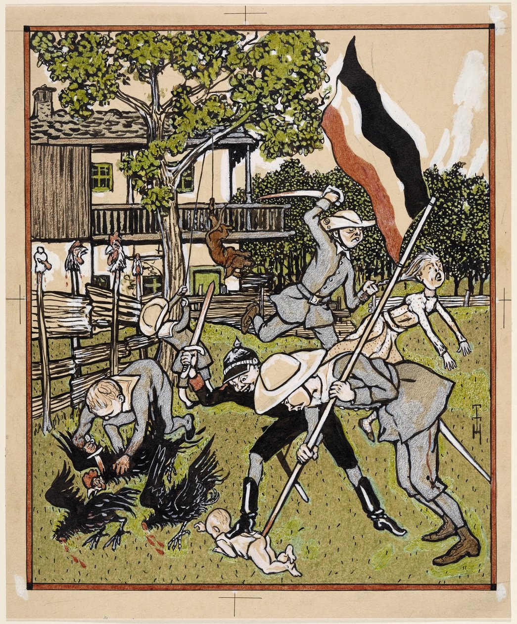 Eskilerin söylediği gibi; Basitlik V/22 by Thomas Theodor Heine