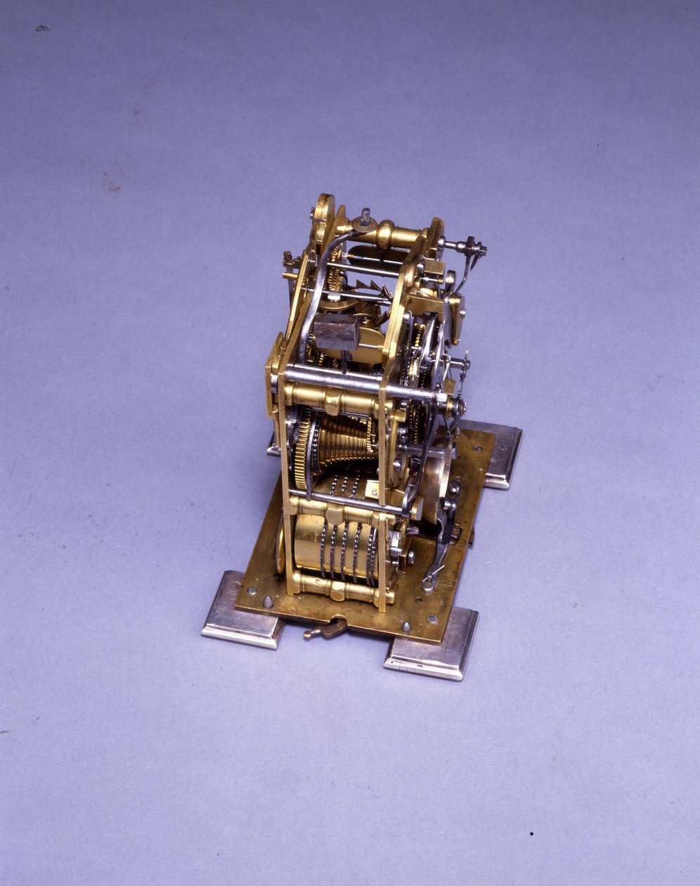 Minyatür çarpıcı braket saati, hayır. 222, c.1695 (metal) (ayrıca bkz. 834228-31) by Thomas Tompion
