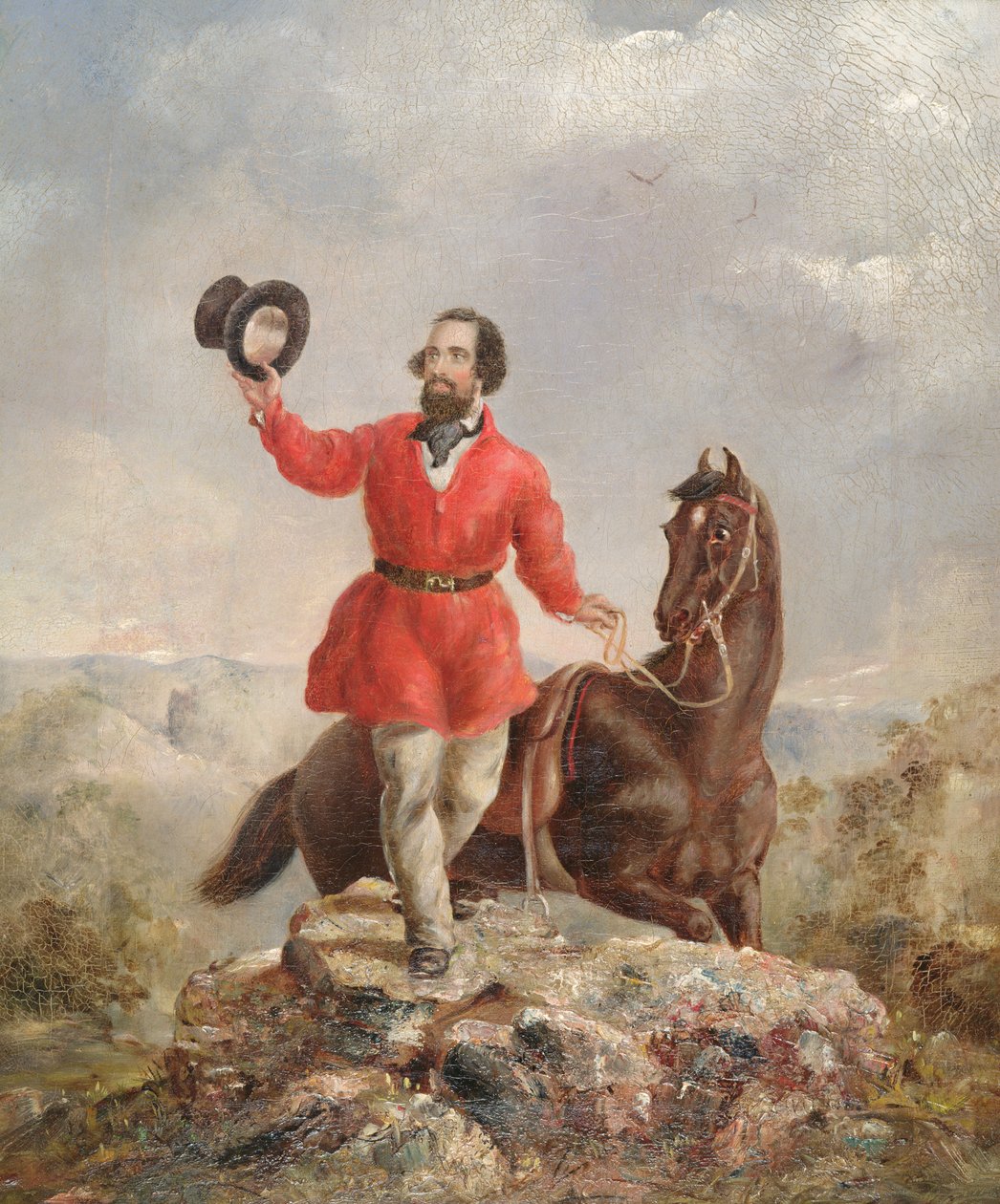 Bay EH Hargraves, Avustralya'nın Altın Kaşifi, 1851 by Thomas Tyrwhitt Balcombe
