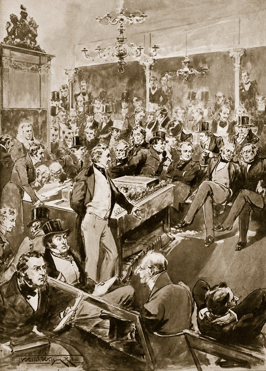 ಸರ್ ರಾಬರ್ಟ್ ಪೀಲ್ ಇನ್ ದಿ ಹೌಸ್, 1846, 