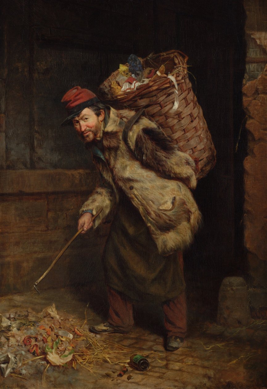 paçavra toplayıcı by Thomas Waterman Wood