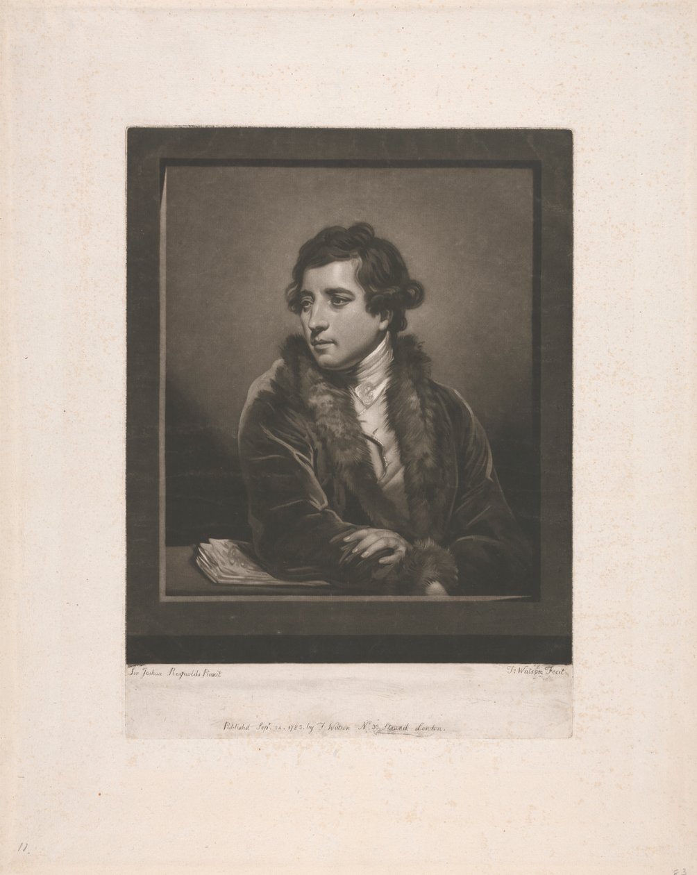 Francis Bartolozzi, RA by Thomas Watson