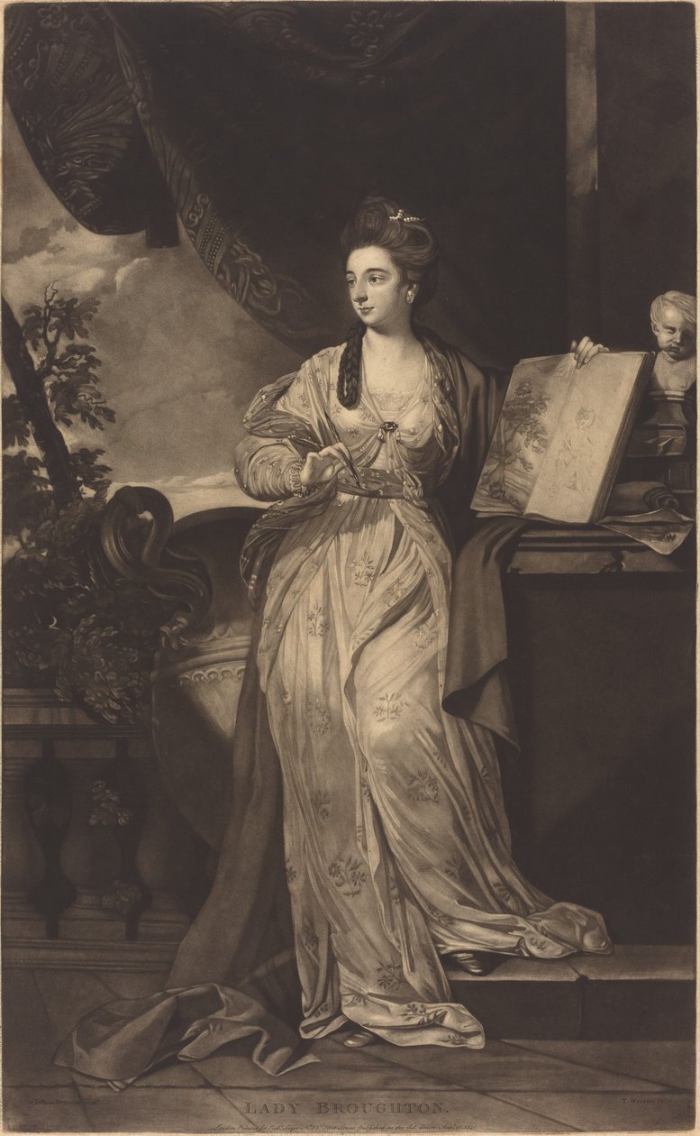 Leydi Broughton by Thomas Watson after Sir Joshua Reynolds