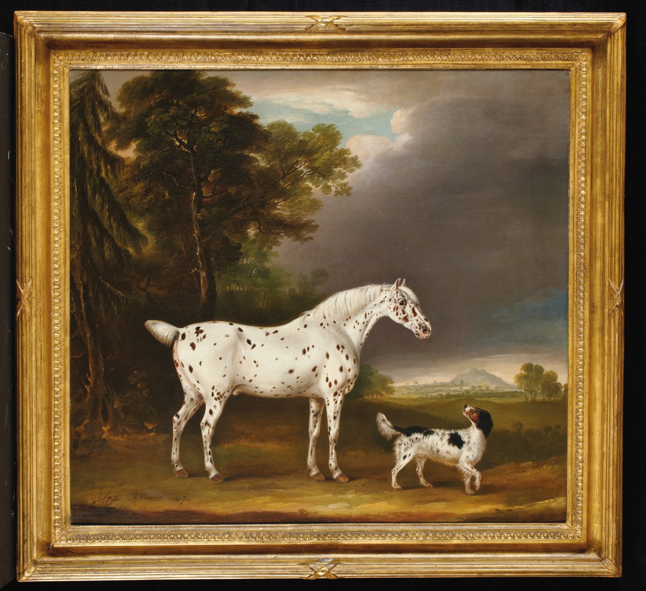 Appaloosa Atı ve İspanyol, 1807 by Thomas Weaver
