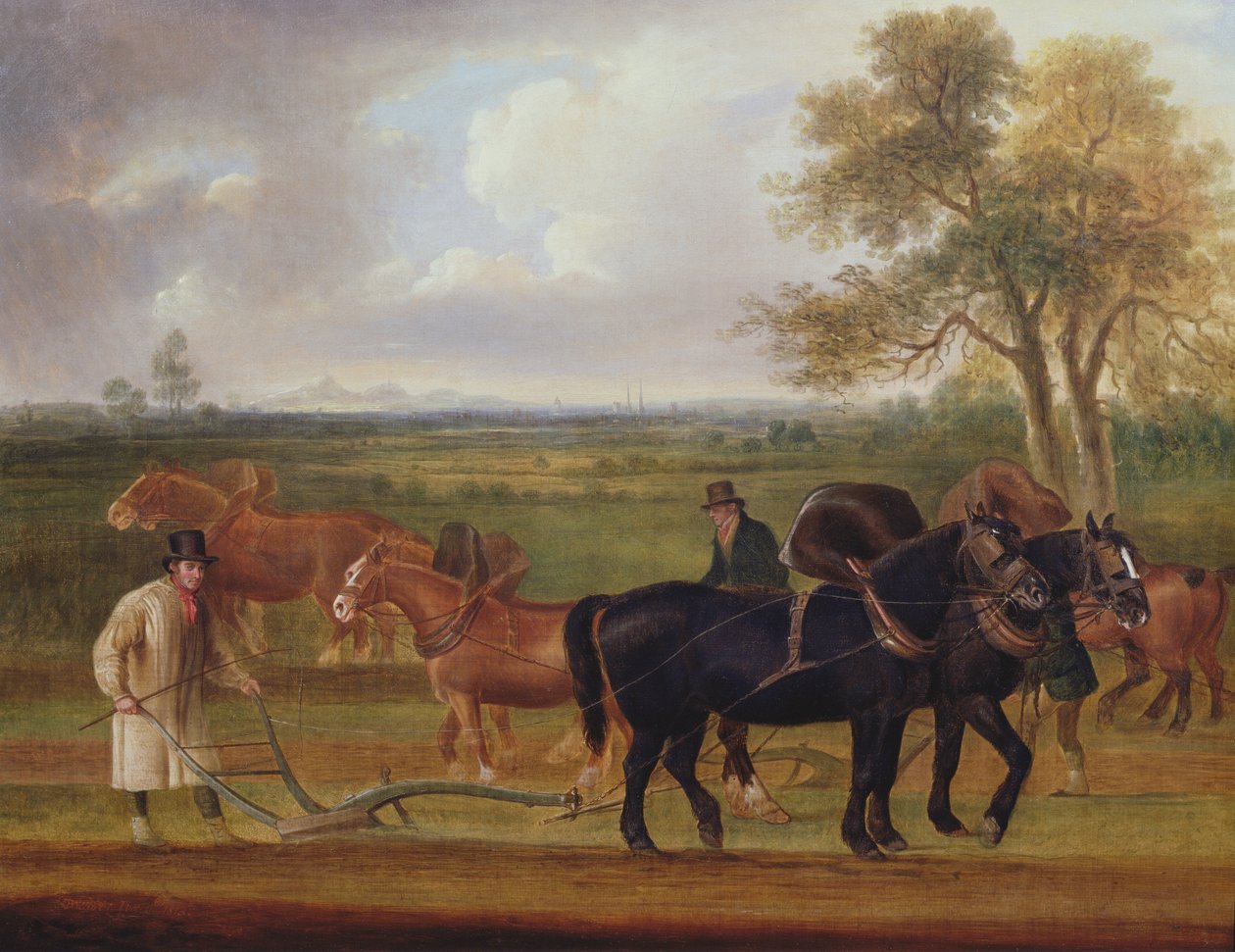 Çiftçilik Maçı, 1813 by Thomas Weaver