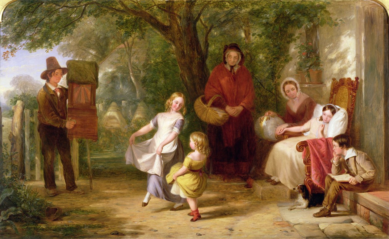 Hastalık ve Sağlık, 1843 by Thomas Webster
