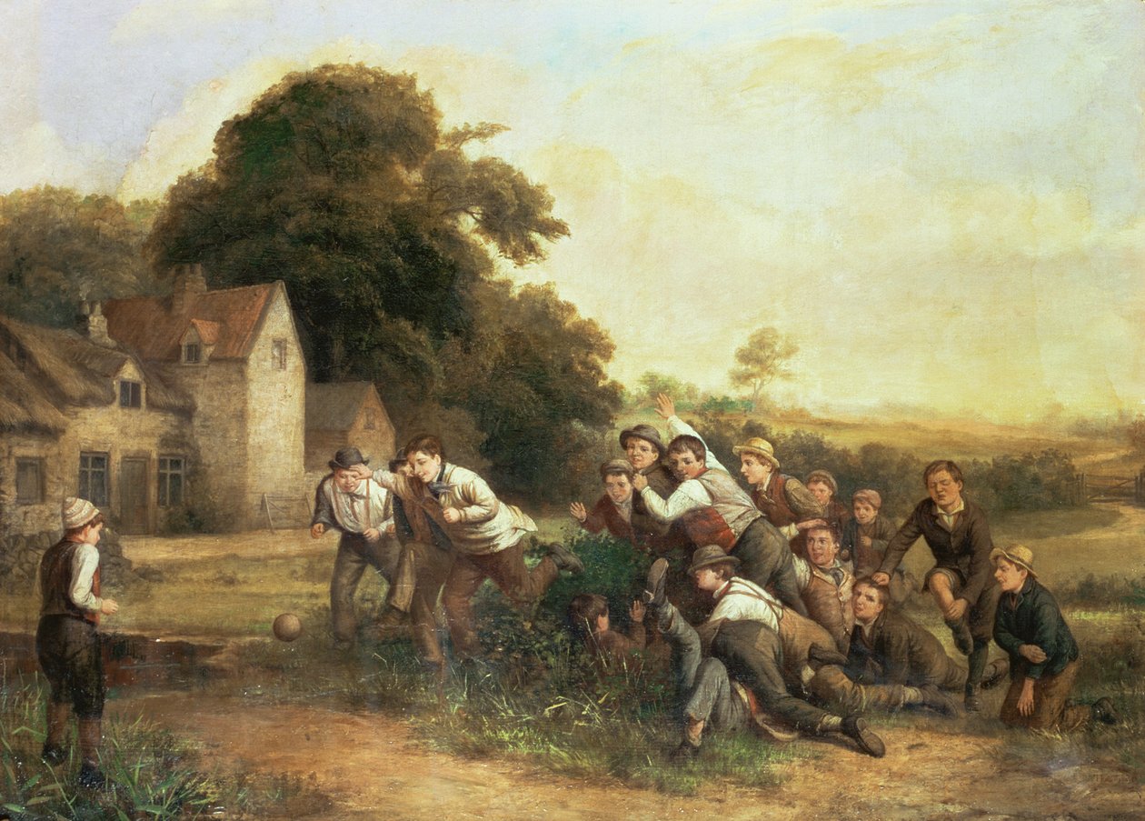 Futbol maçı by Thomas Webster