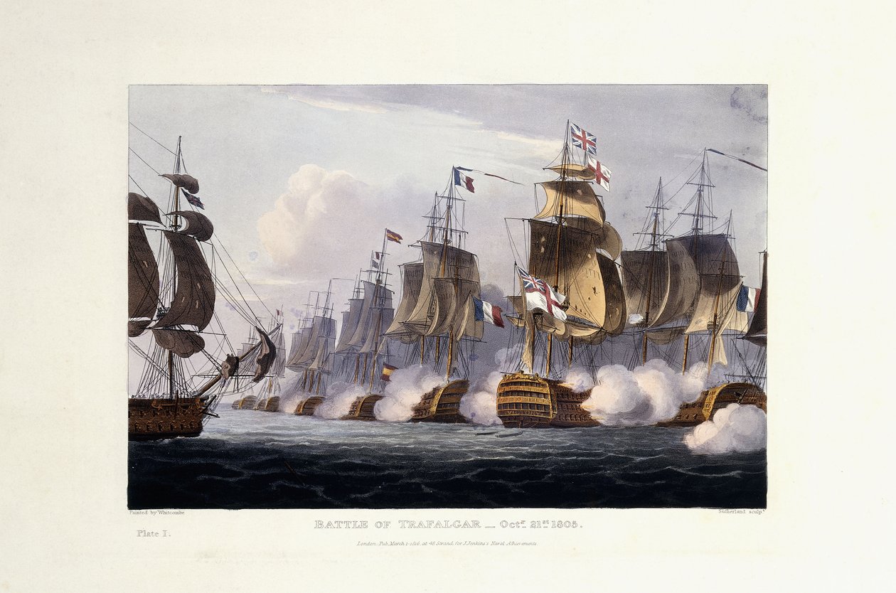 Trafalgar Savaşı, 21 Ekim 1805, 1816 by Thomas Whitcombe
