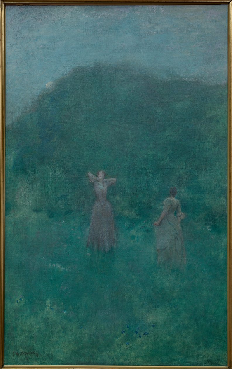 Yaz, 1893 by Thomas Wilmer Dewing