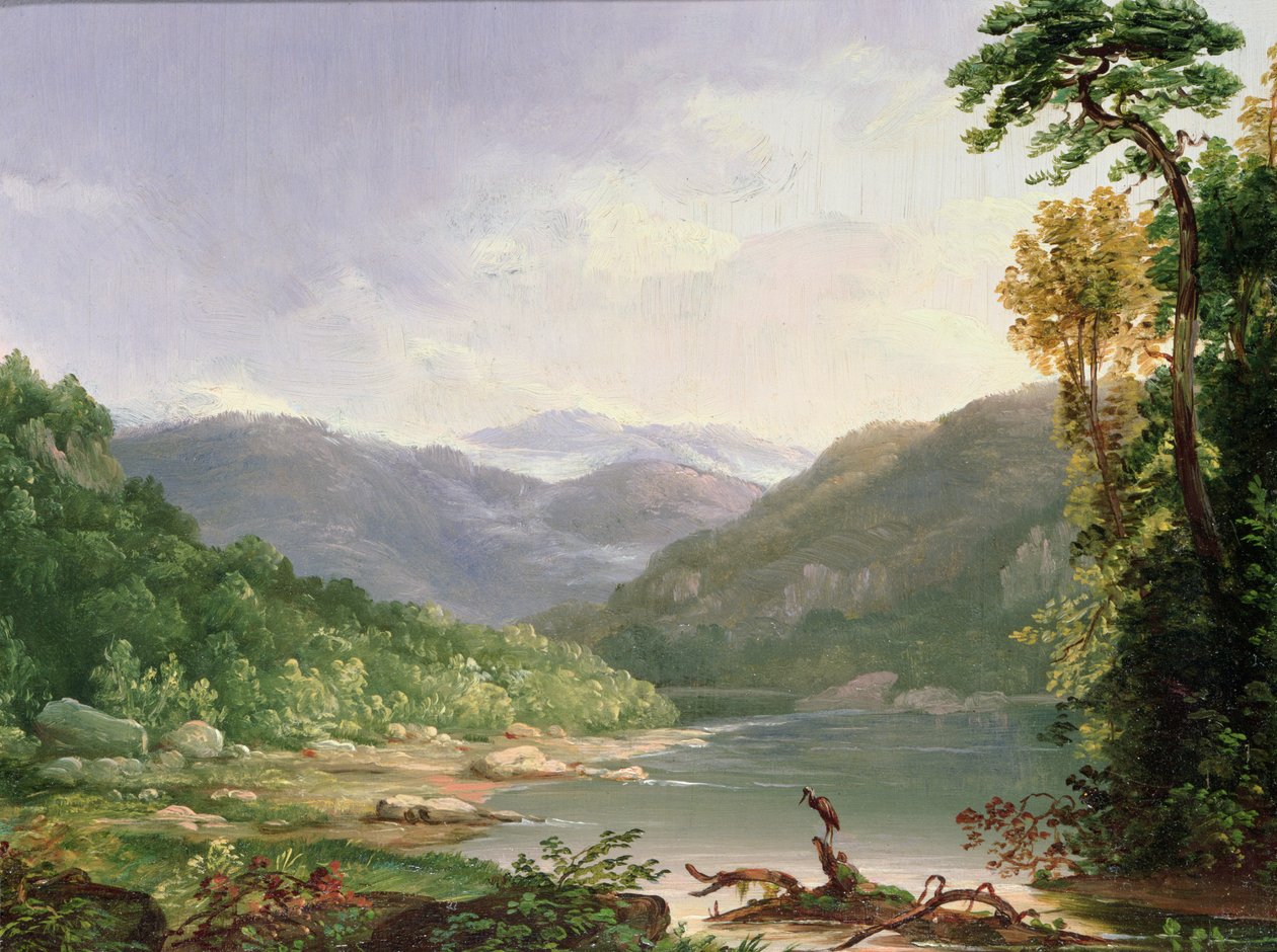 Kentucky Nehri, Dic Nehri Yakınında by Thomas Worthington Whittredge
