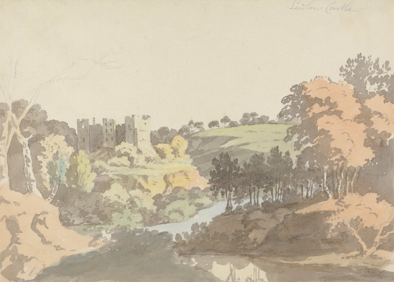 Ludlow Kalesi by Thomas Wright