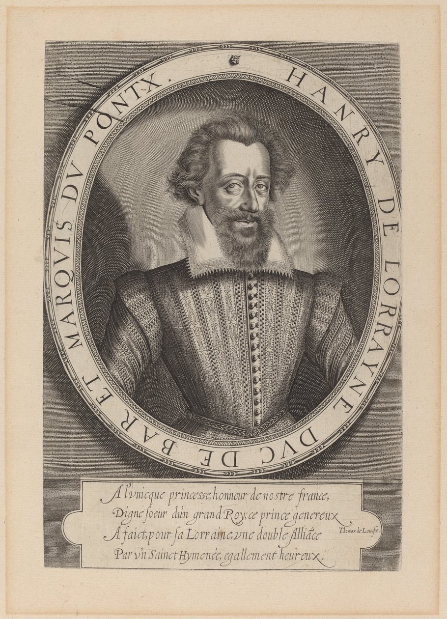 Henri, Bar Dükü by Thomas de Leu