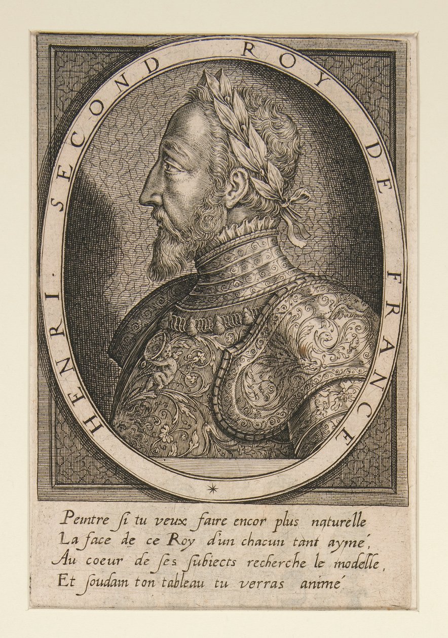 Henry II, Fransa Kralı by Thomas de Leu