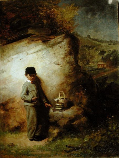 Kaçak (tuval üzerine yağlı boya) by Thomas Le Clear
