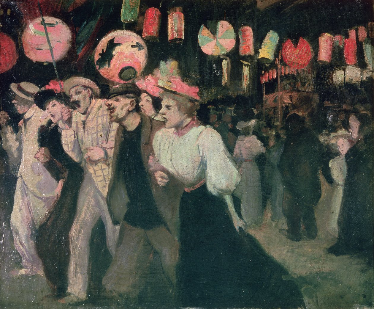 14 Temmuz 1895 by Théophile Alexandre Steinlen