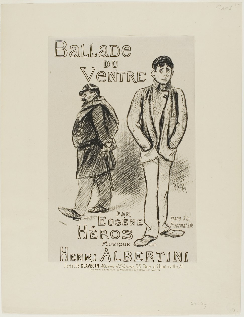  by Théophile Alexandre Pierre Steinlen