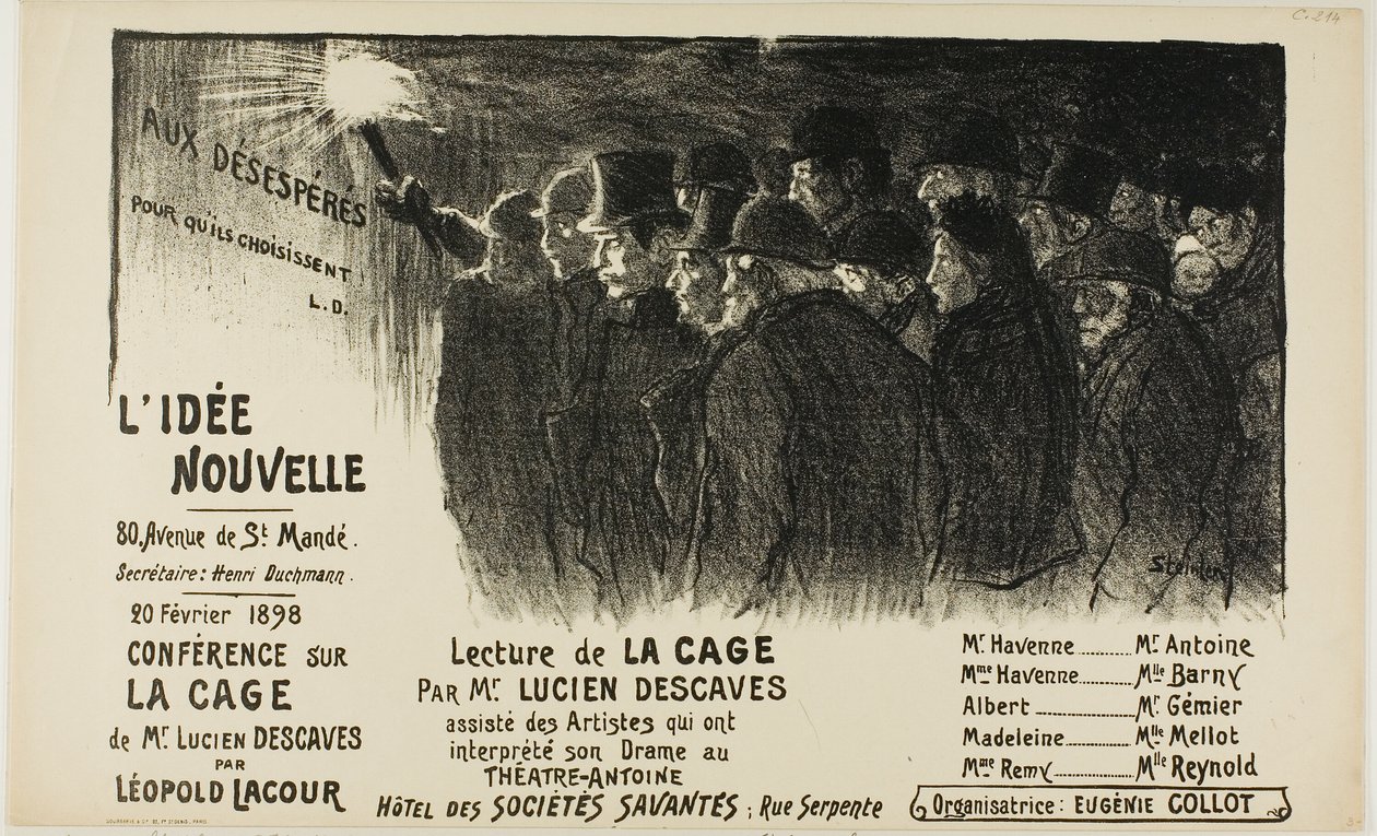  by Théophile Alexandre Pierre Steinlen