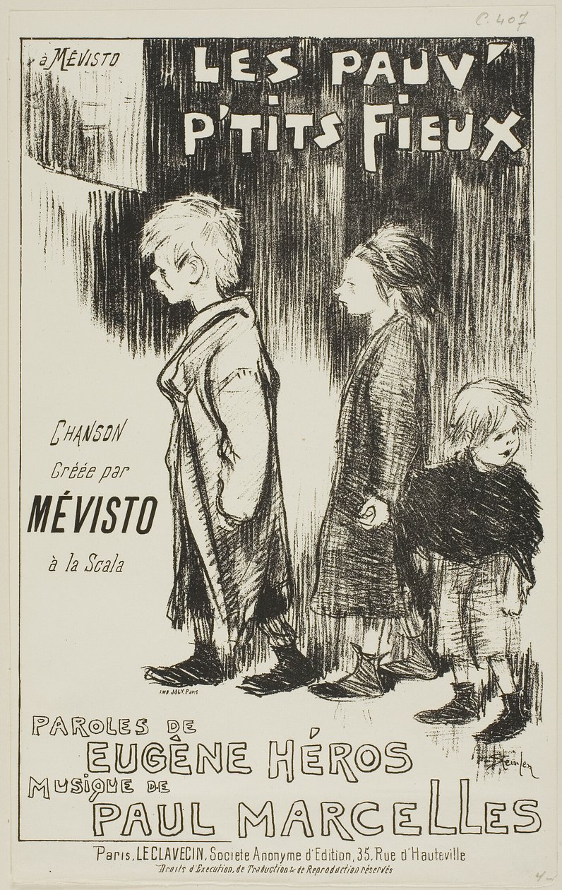  by Théophile Alexandre Pierre Steinlen