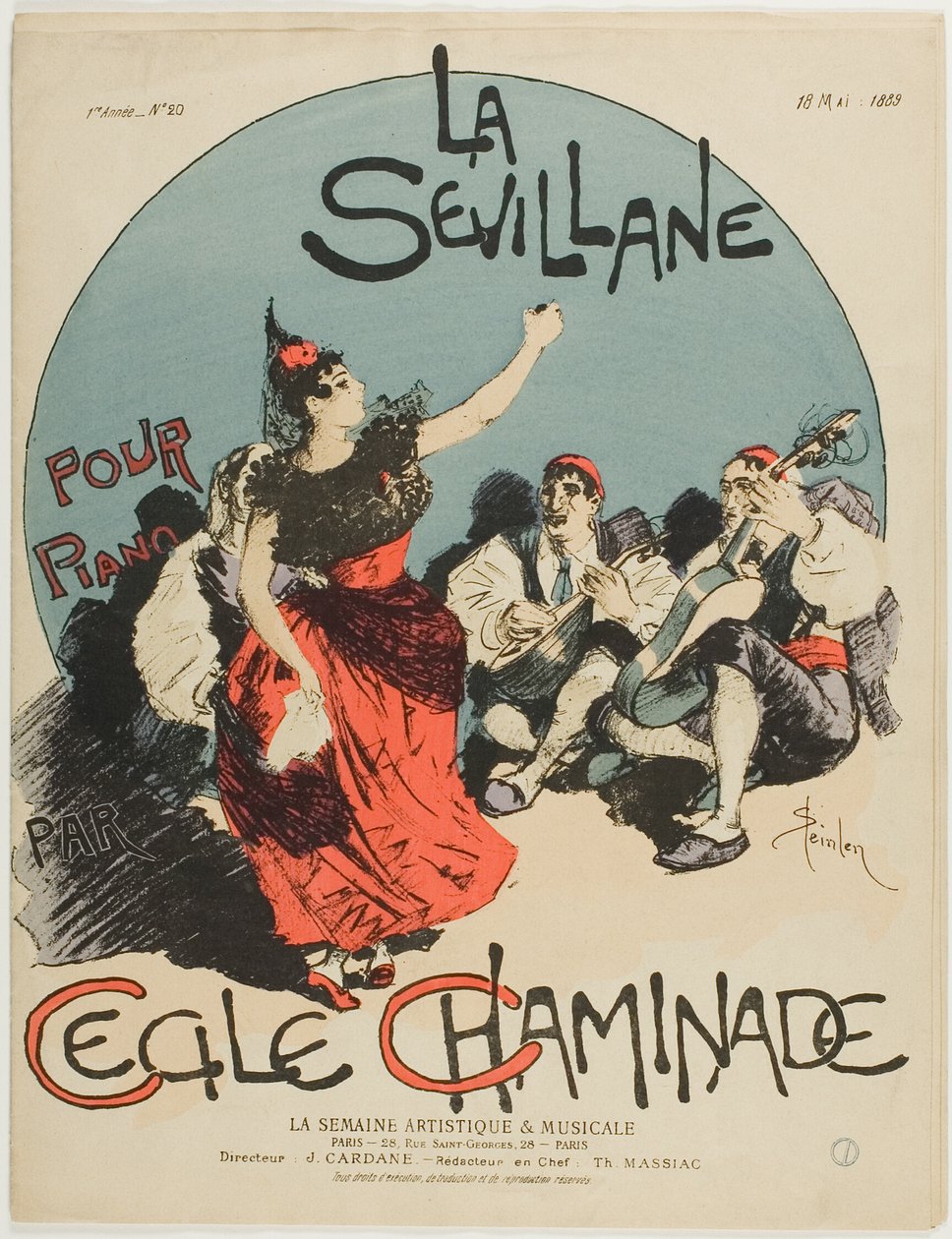  by Théophile Alexandre Pierre Steinlen