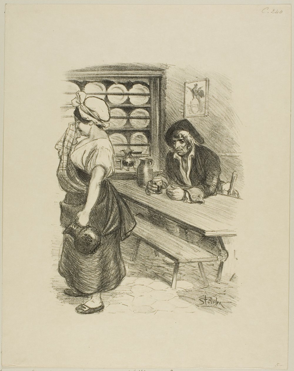  by Théophile Alexandre Pierre Steinlen