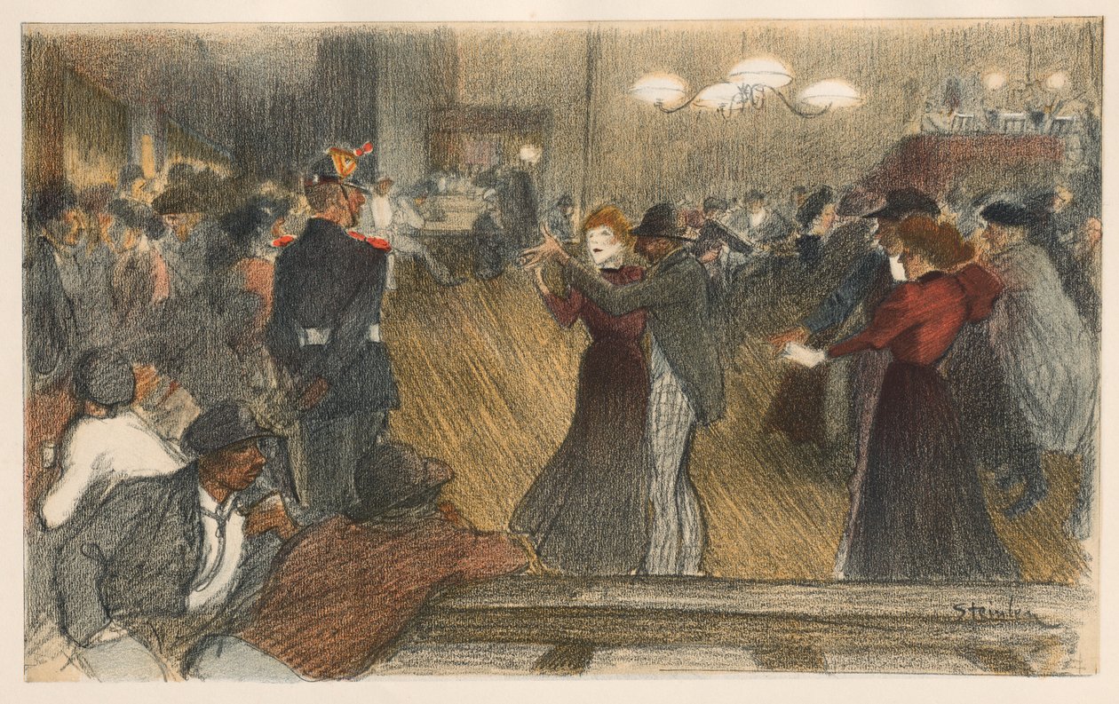 Bariyeri Topla by Théophile Alexandre Steinlen