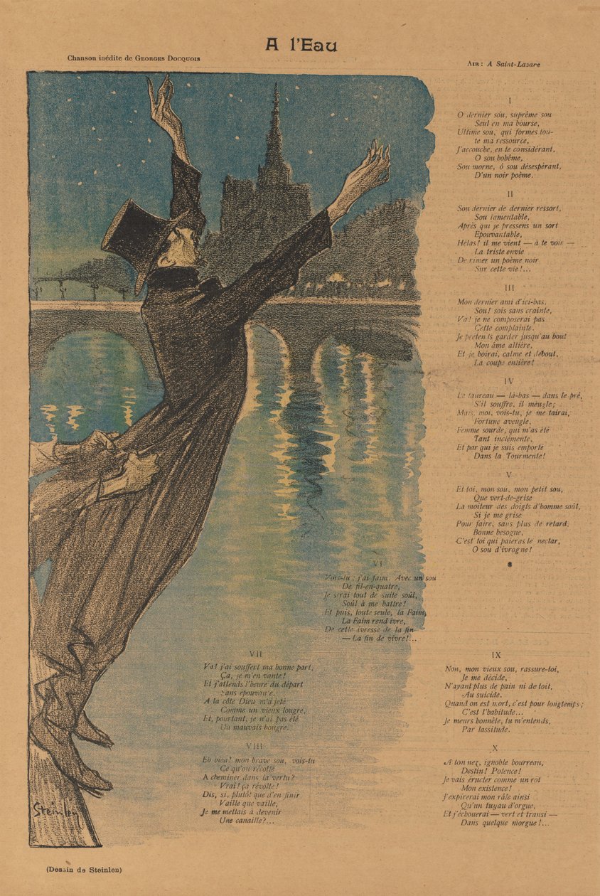  by Théophile Alexandre Steinlen
