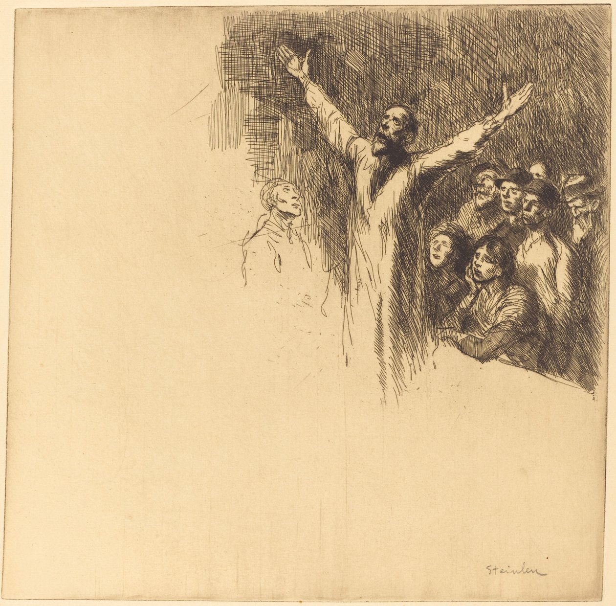 Peygamber Le Prophete, 1902 by Théophile Alexandre Steinlen
